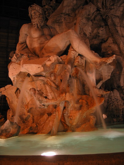 Bernini's la Fontana dei Fiumi